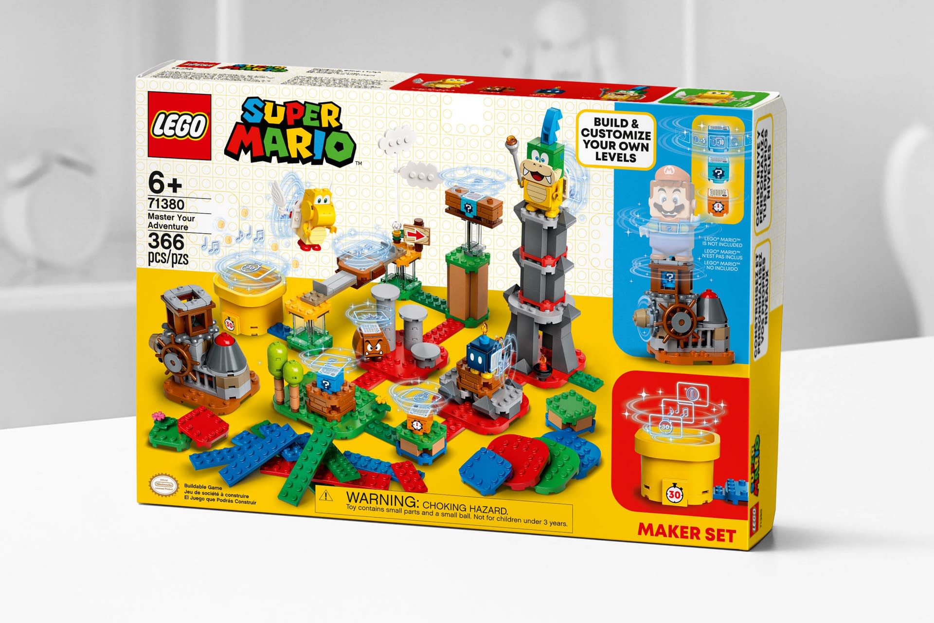 Build Your Own Super Mario Bros Level With New Lego Set